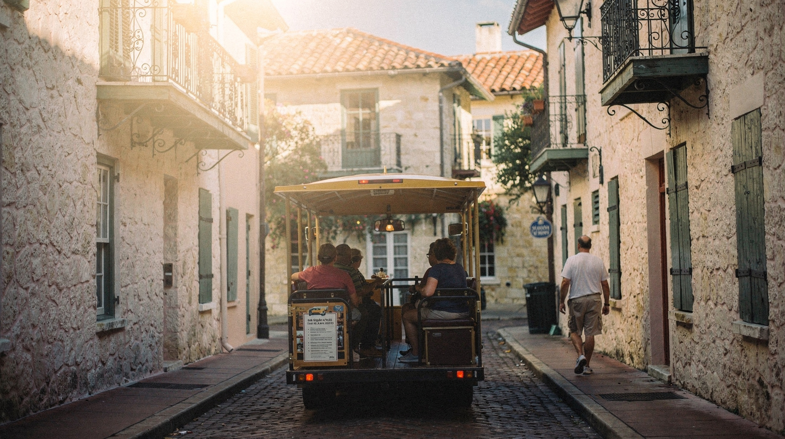 Le trolley hop-on hop-off de St. Augustine, expliqué
