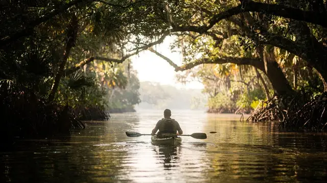 Alligator safety for kayaking and paddling in Florida