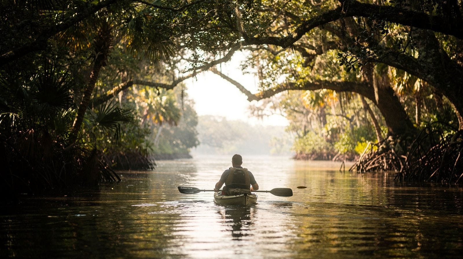 Sécurité face aux alligators en kayak et en paddle en Floride