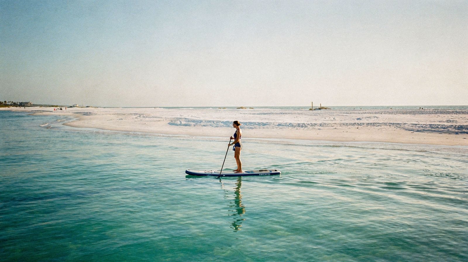 Le paddleboard sur les plages du Golfe autour de St. Petersburg