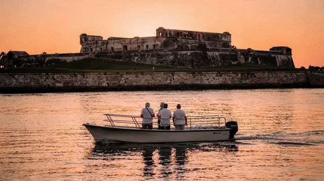 St. Augustine harbor cruise: the Matanzas Bay view