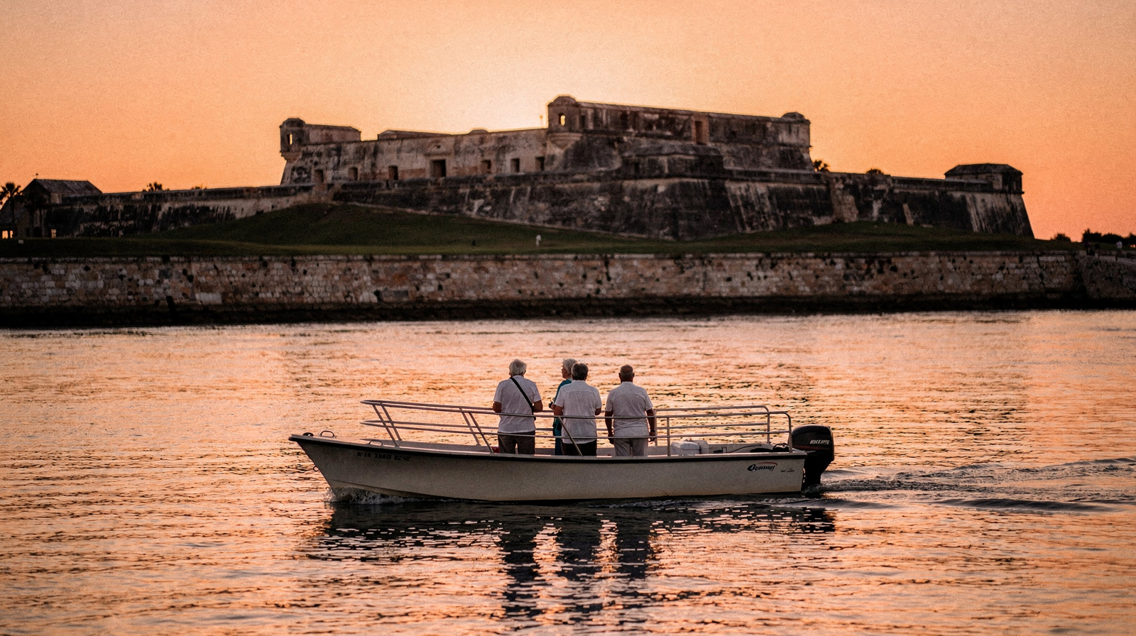 Croisière dans le port de St. Augustine : la vue sur Matanzas Bay