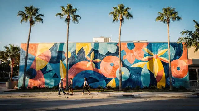 The St. Petersburg mural walking tour